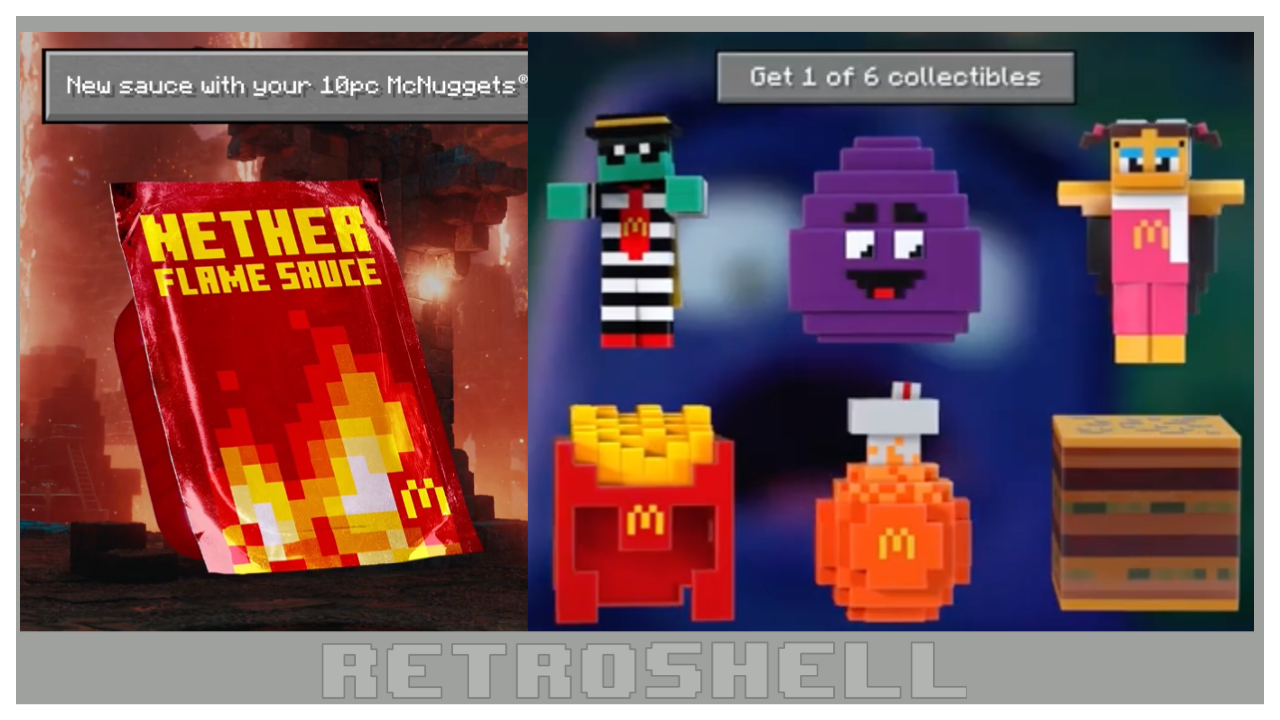 McDonald's Launch Minecraft Happy Meals