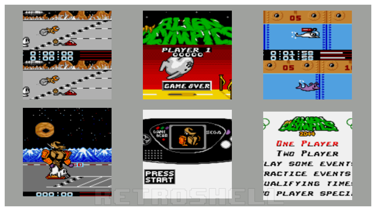 Lost SEGA Game Gear Port of Alien Olympics Resurfaces After 31 Years