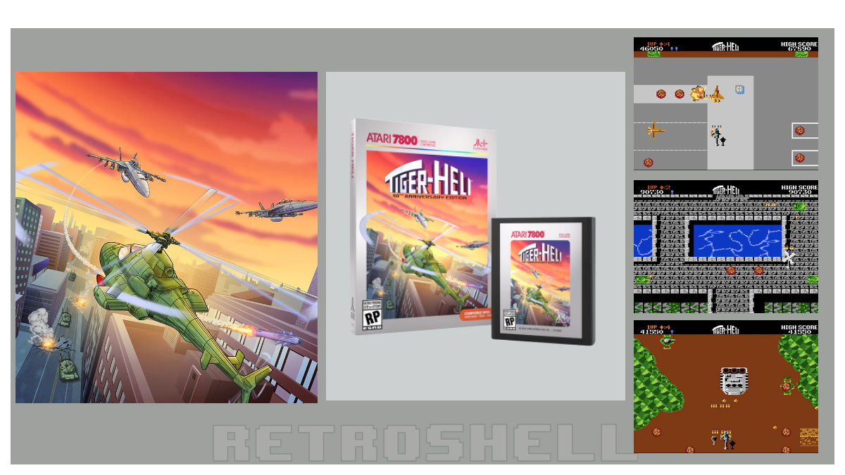 Toaplan's Tiger-Heli Makes First Official Atari Debut This Summer