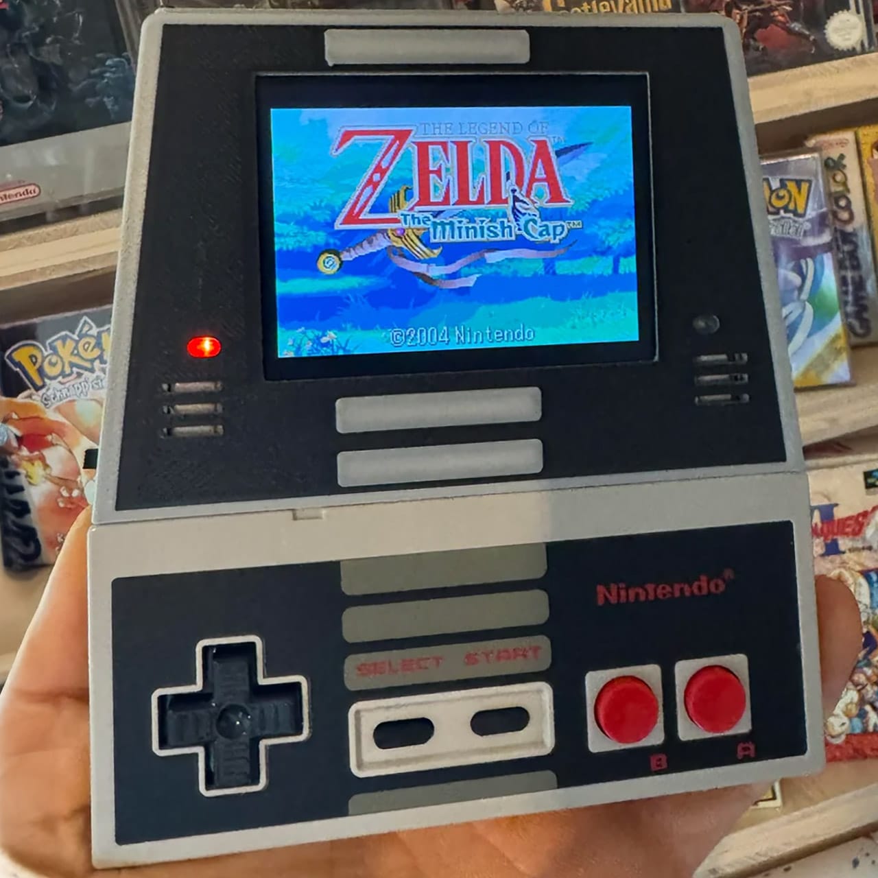 Modder Transforms NES Controller Into GBA Handheld