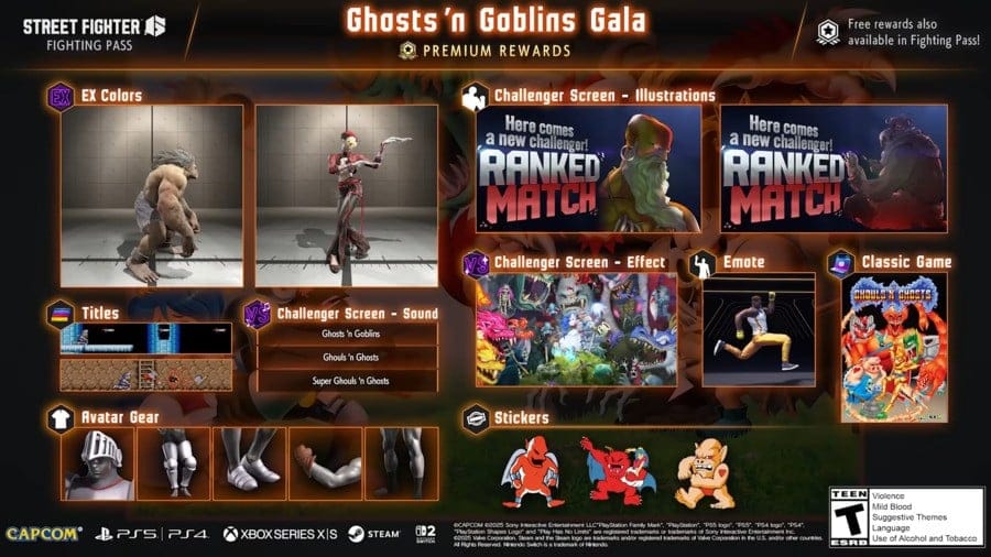 Street Fighter 6 Delivers Classic Ghouls 'n Ghosts Game