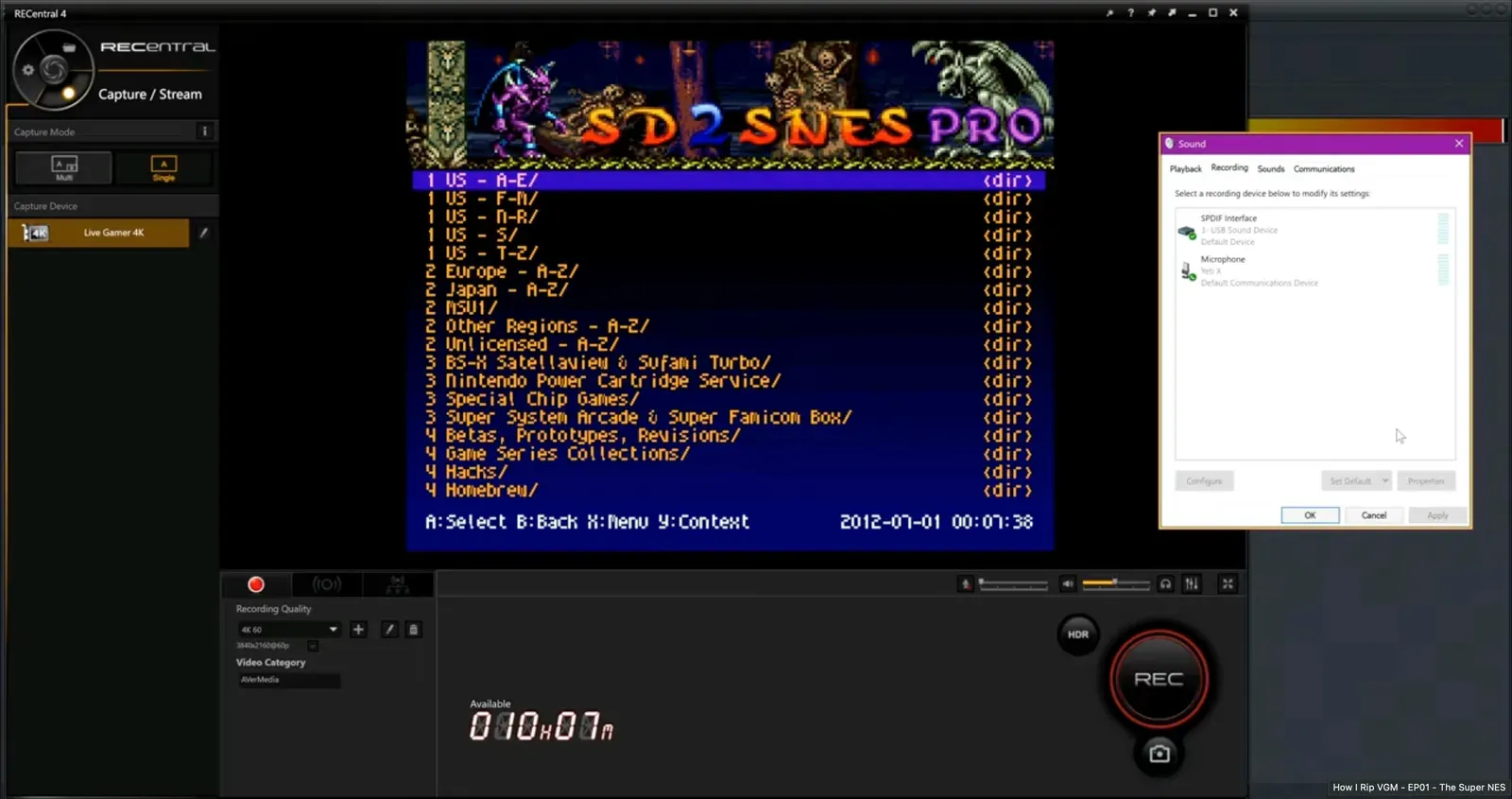 FirebrandX Cracks SNES Audio Ripping For Under €18