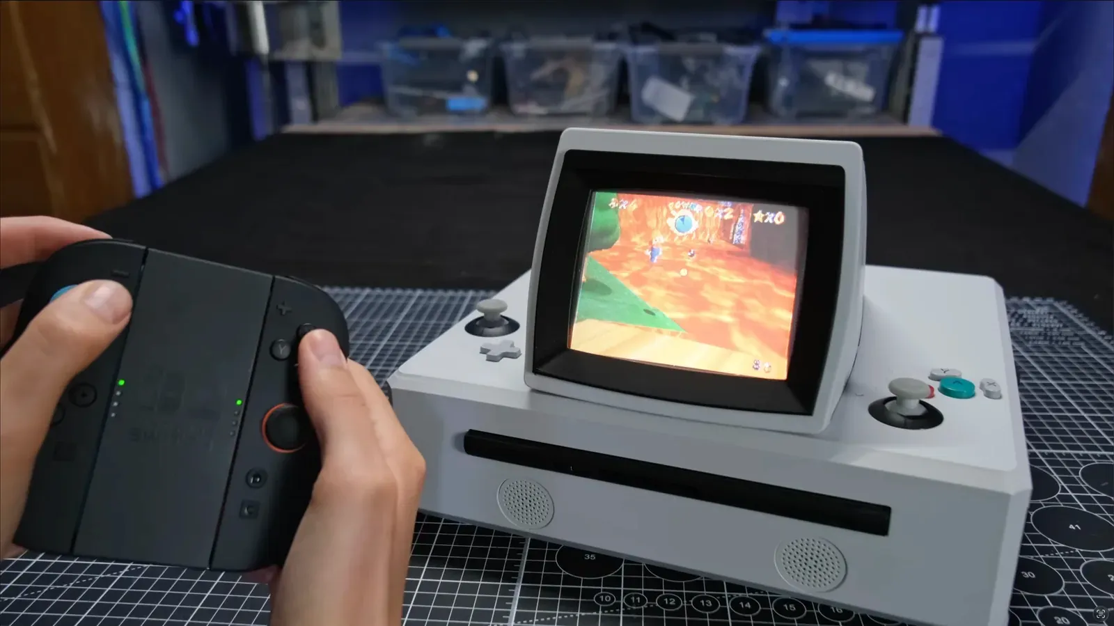 Maker Builds 1990s-Inspired Portable Switch 2 with Genuine Colour CRT