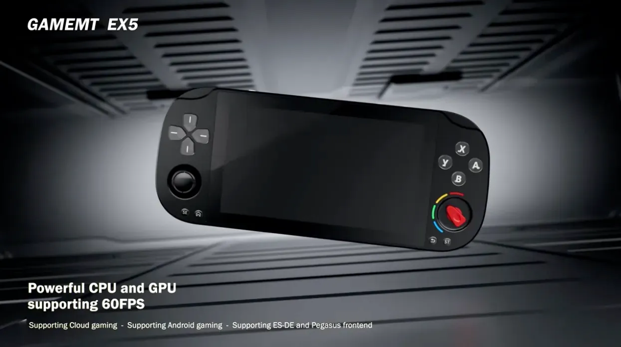 GameMT EX5 Handheld Revealed With Unique Performance Dial