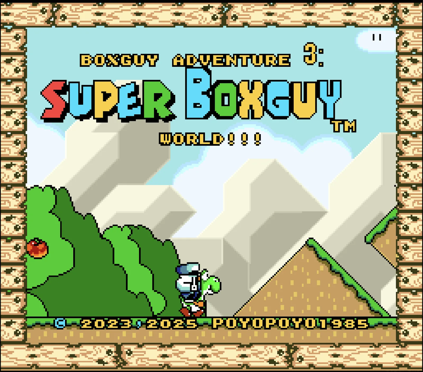 SNES Romhack 'Boxguy Adventure 3' Receives Festive Update