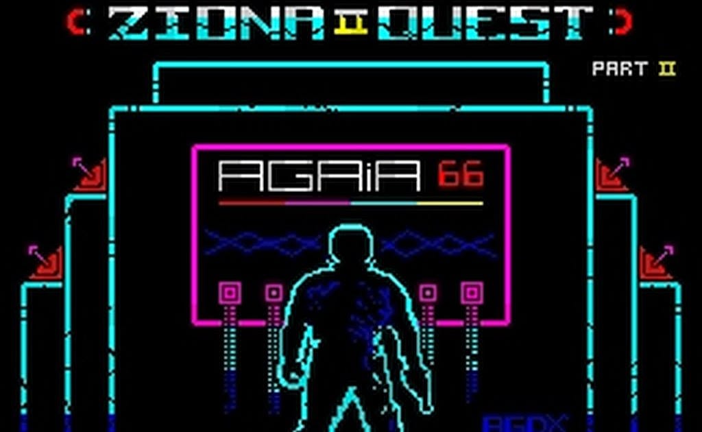 Ziona Quest 2 Part 2 Launches for ZX Spectrum 128k