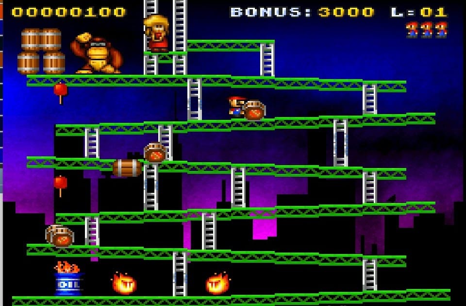 Classic Kong Reimagined for Atari Jaguar