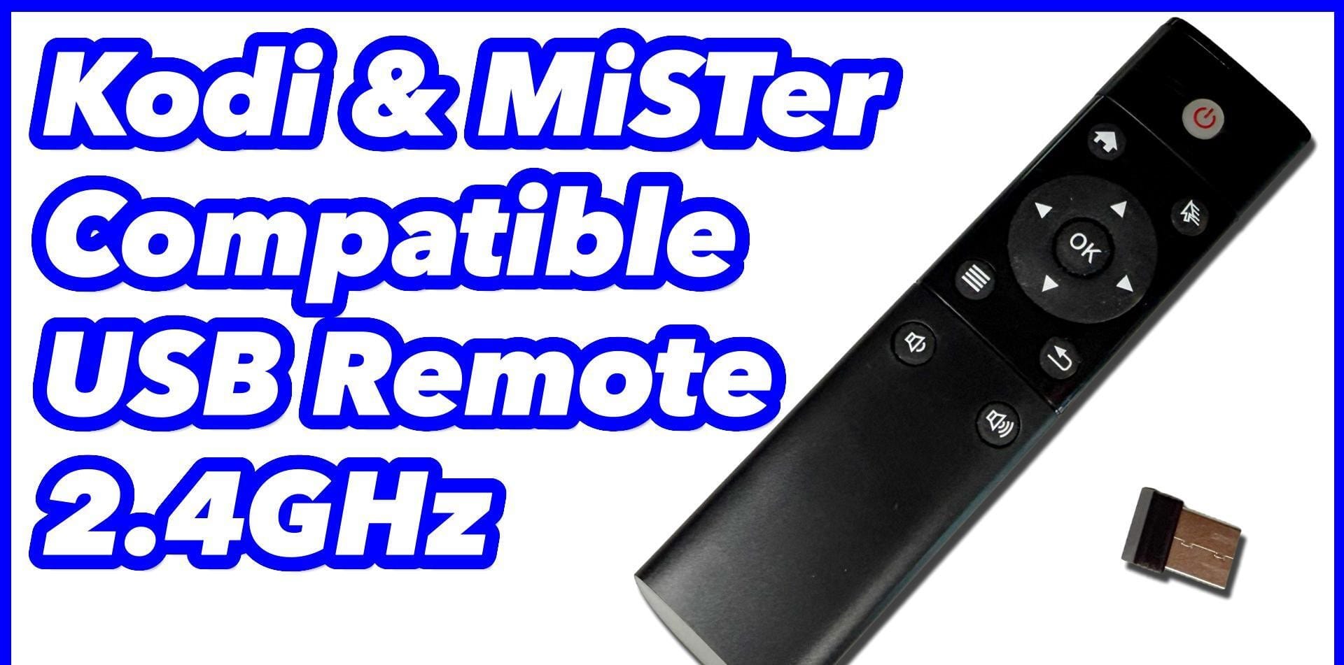 New USB Remote Simplifies MiSTer FPGA and Kodi Navigation