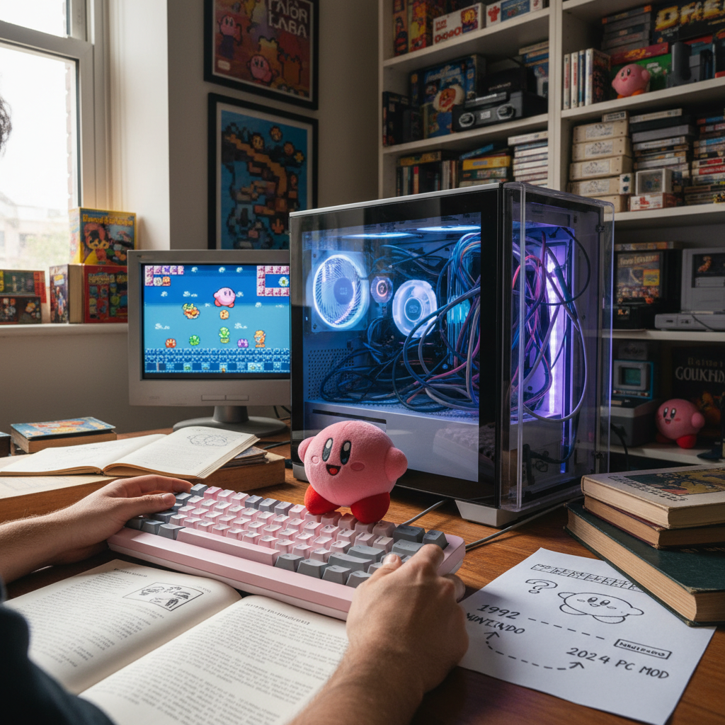 Kirby en PC: el debate retro que llega a España