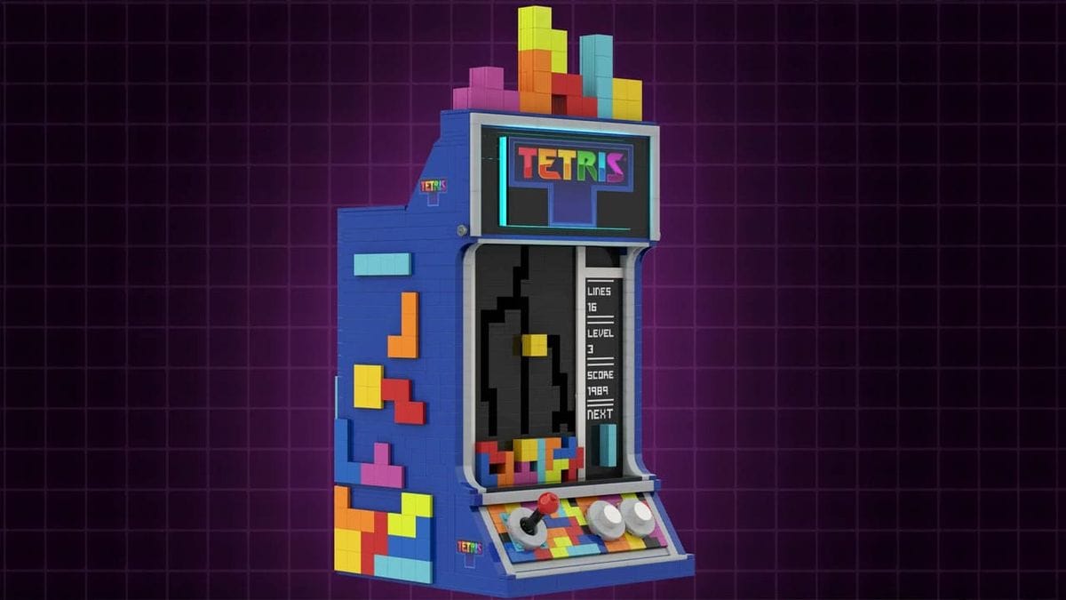 Playable LEGO Tetris Arcade Set Gains Support