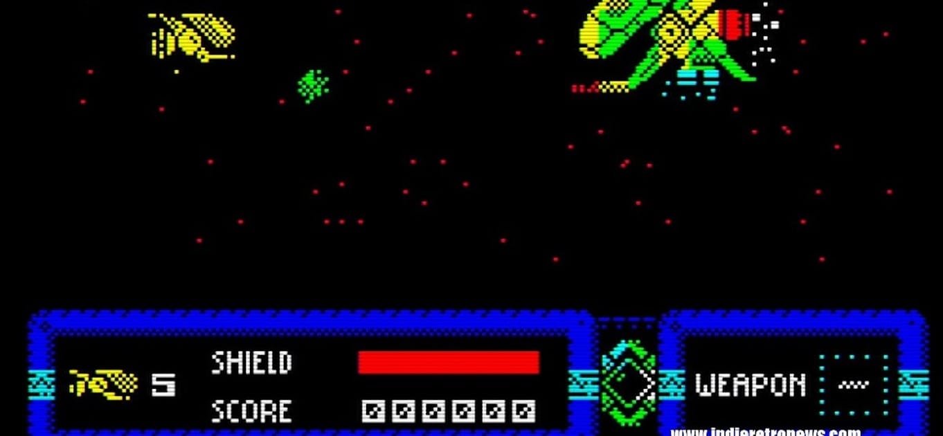 Shadow Fields: A New ZX Spectrum Shmup Pushes Boundaries