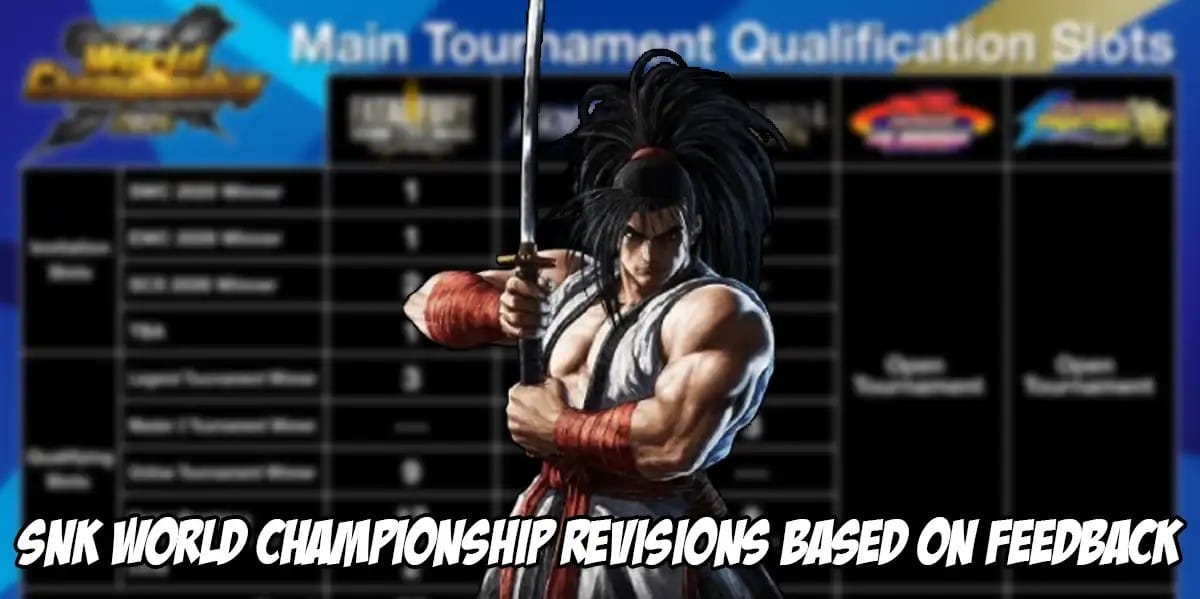 SNK Restores SWC 2026 Slots for KOF XV, Samurai Shodown