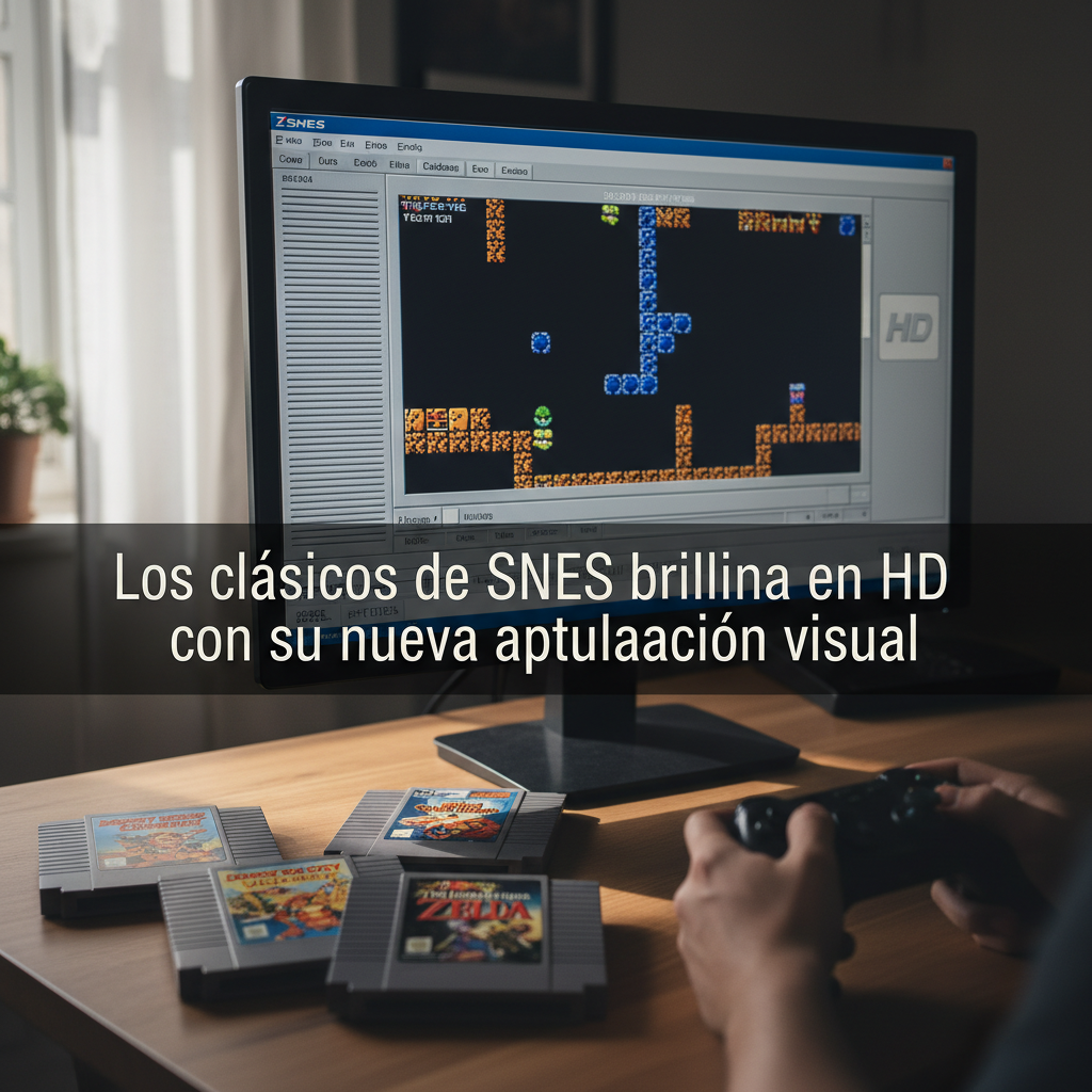 ZSNES mejora la imagen de SNES en pantallas HD