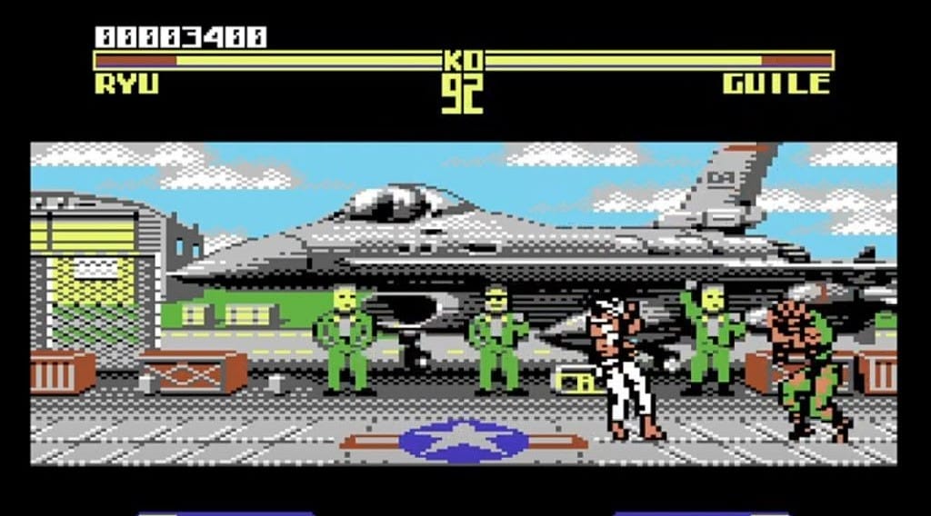 Super Street Fighter II Turbo Update Lands on Commodore 64