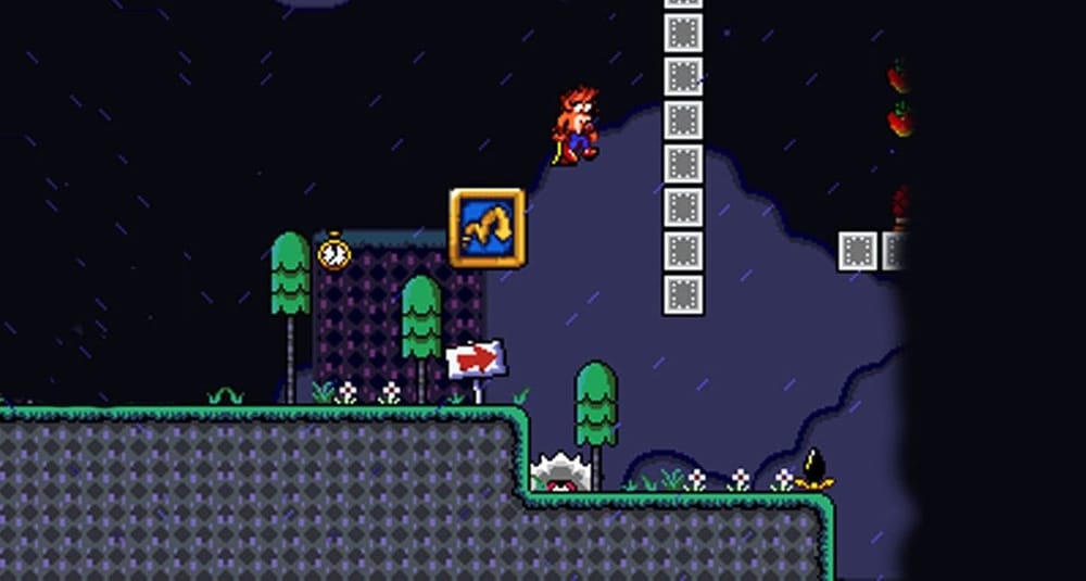 Crash Bandicoot Returns in SNES ROM Hack Sequel