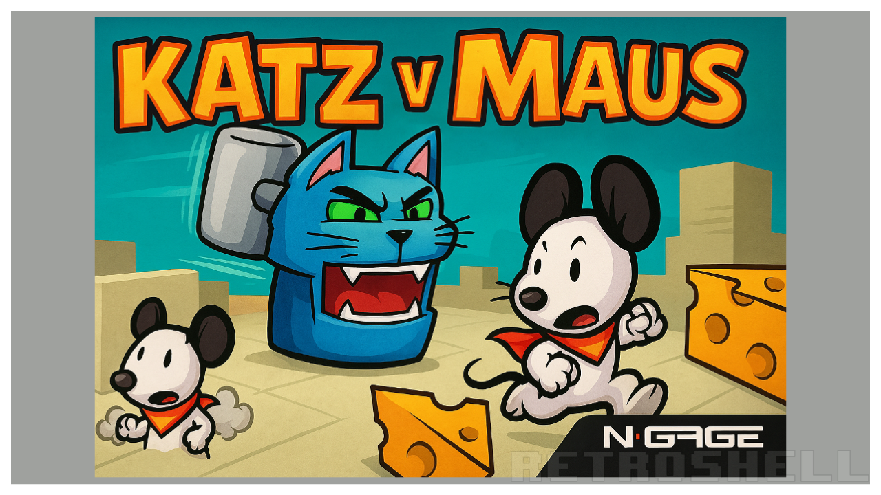 Lost Nokia N-Gage Title "Katz vs Maus" Unearthed by Bitmap Bureau