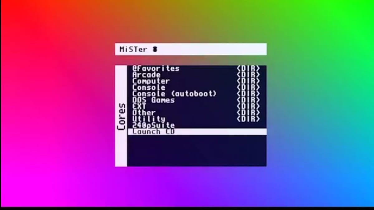 Super Station One Eliminates CD Load Times on MiSTer FPGA