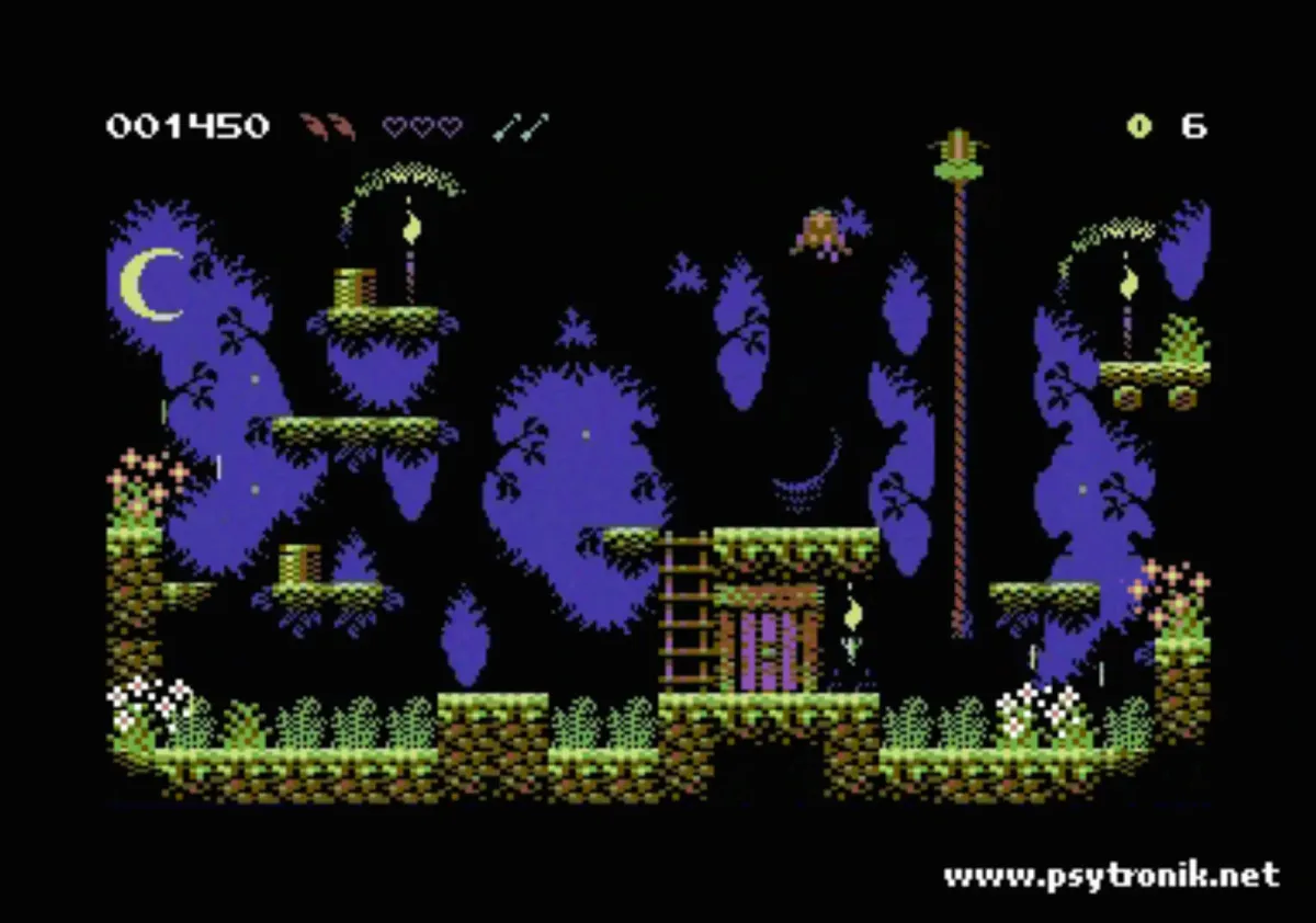 Robin Hood Battles Prince John in C64 Castle Escape