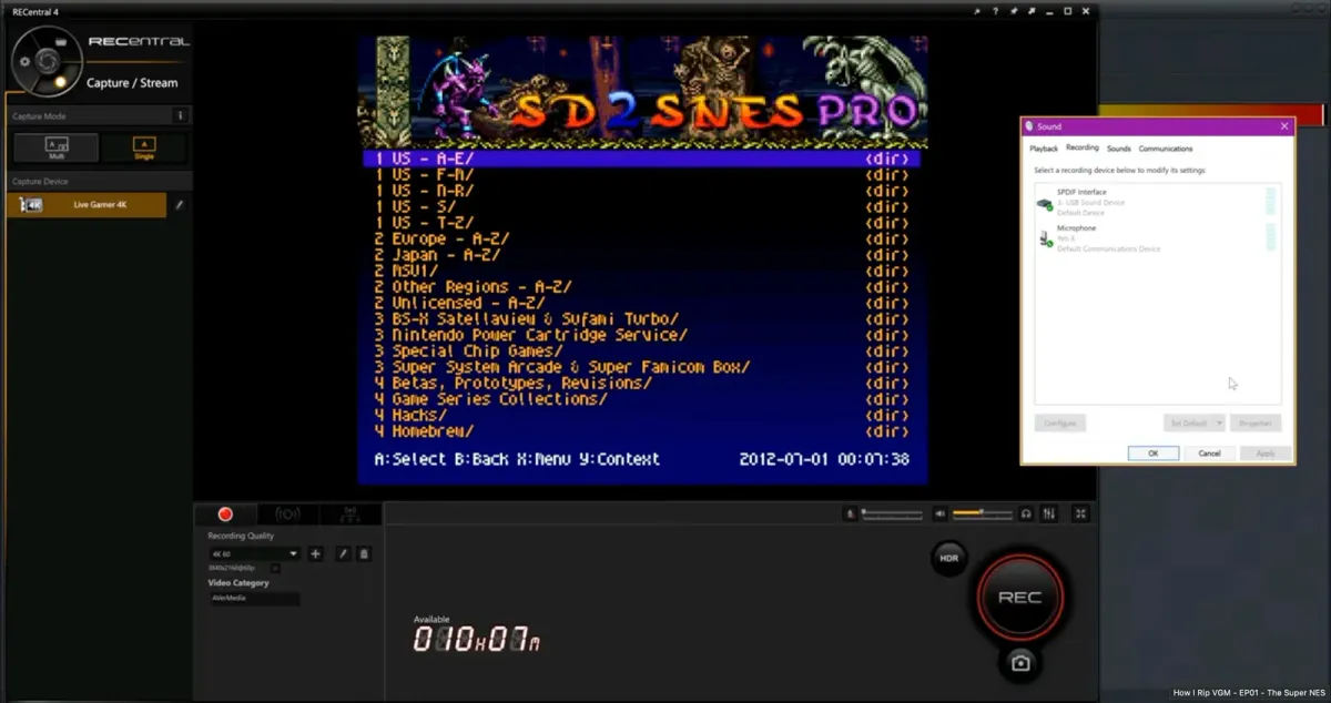 FirebrandX Cracks SNES Audio Ripping For Under €18