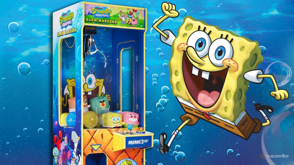 SpongeBob Claw Machine Transforms Your Living Room