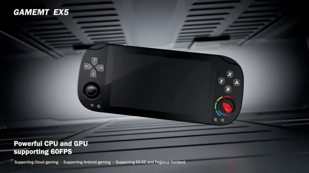 GameMT EX5 Handheld Revealed With Unique Performance Dial