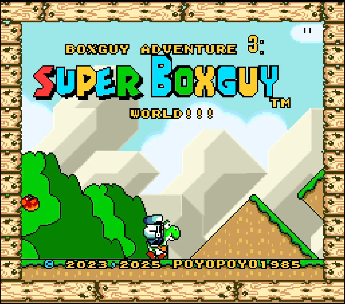 SNES Romhack 'Boxguy Adventure 3' Receives Festive Update