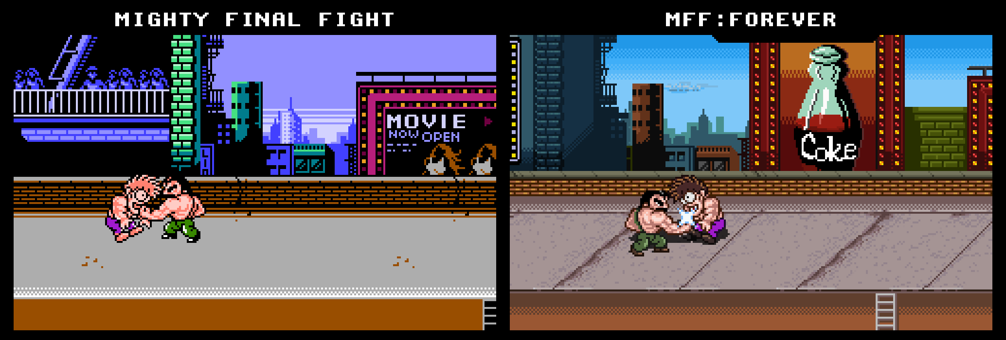 Mighty Final Fight Forever: Fan-Made NES Sequel Demo Released