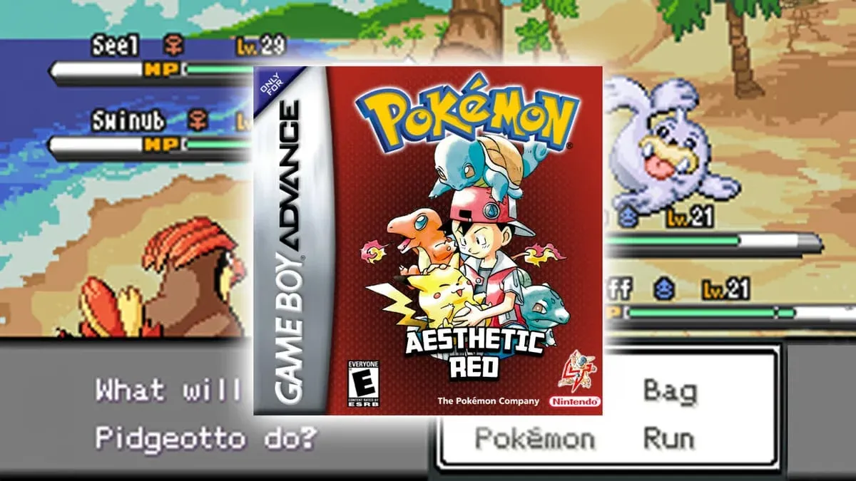 Pokémon Fire Red Reimagined With Open World In 'Aesthetic Red'