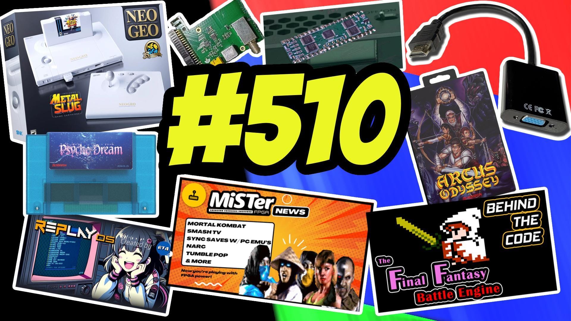 New Neo Geo AES and MiSTer FPGA Updates Emerge