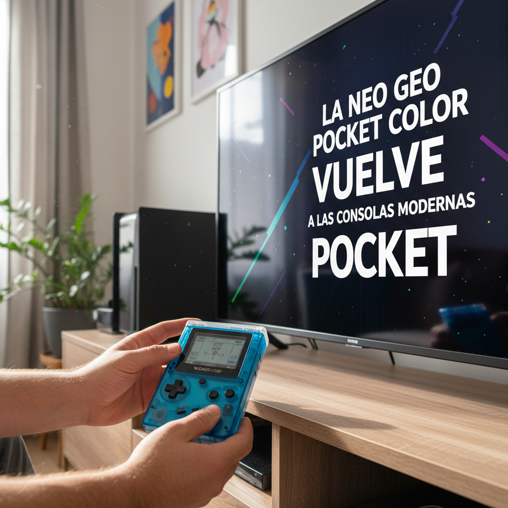SNK relanza la Neo Geo Pocket Color: un clásico portátil vuelve a las consolas modernas