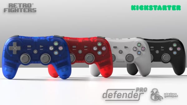 Retro Fighters Launches Defender Pro Series Wireless Controllers for PlayStation Consoles