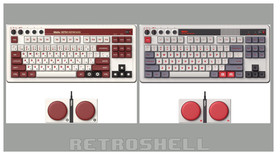 The Wonderful 8BitDo Mechanical Famicom and NES Keyboards Available for a Record Low Price