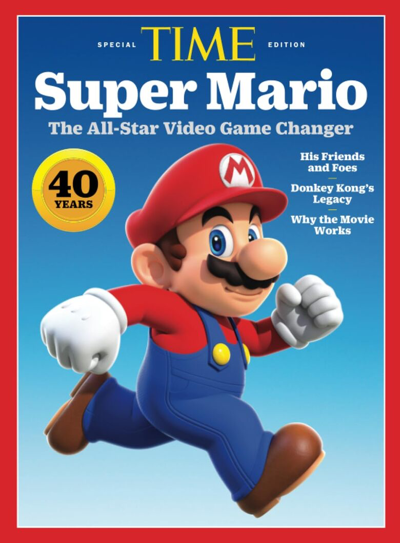 Mario’s 40th Anniversary Time Cover: A Testament to Gaming’s Most Iconic Hero