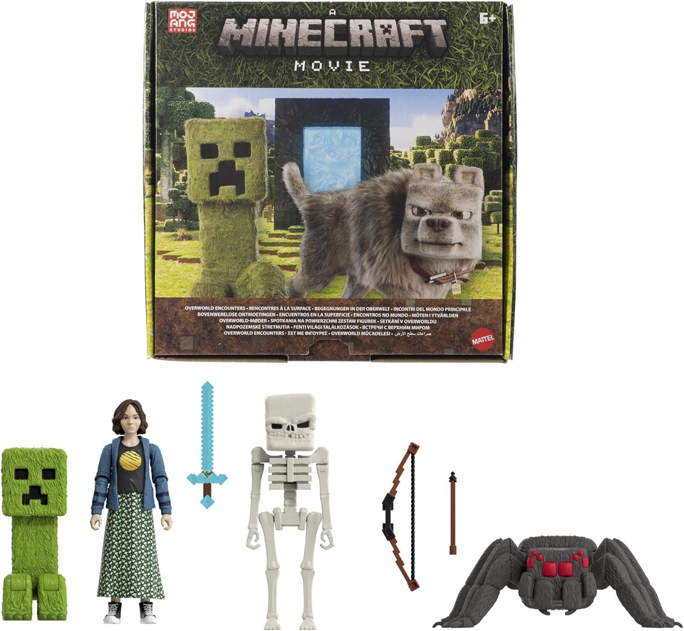 The Minecraft Movie's Official Merchandise Now Available!