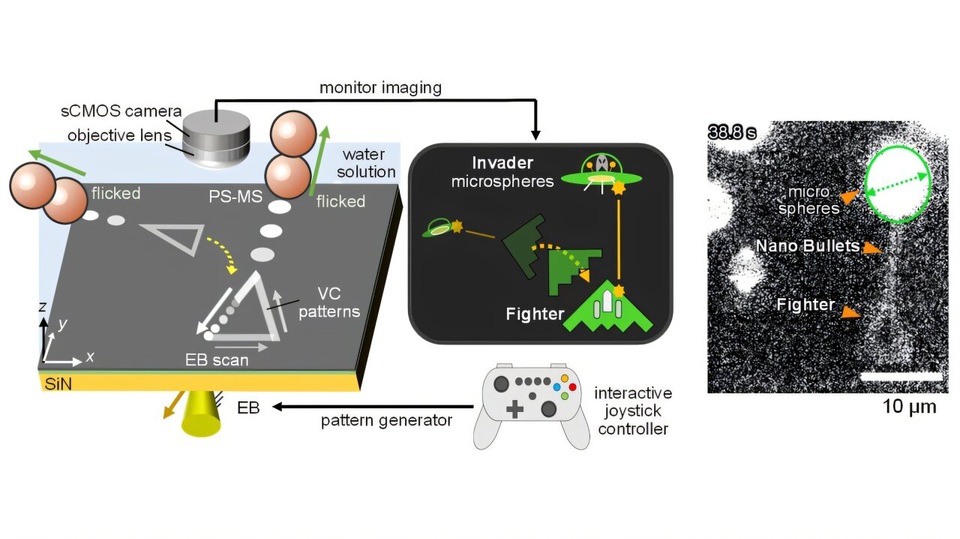 Nanogaming: Classic Video Games Plus Cutting-Edge Nanotechnology = The Worlds Smallest Video Game