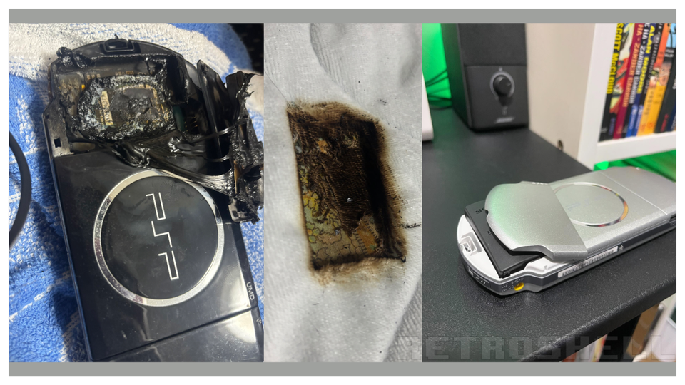 Warning Issued After PSP Battery Explosion Raises Safety Concerns Among Gamers