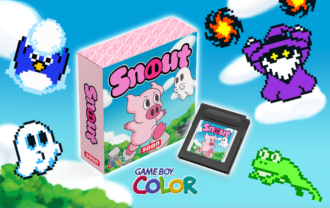 Snout Brings Fresh Adventures to the Game Boy Color via Kickstarter